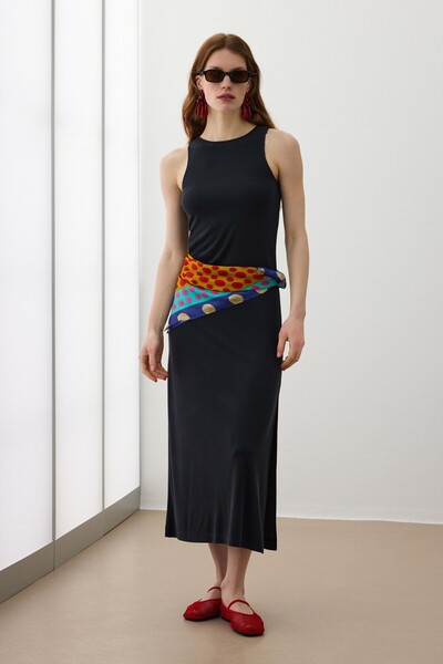 BABOKAH Modal Halter Elbise
