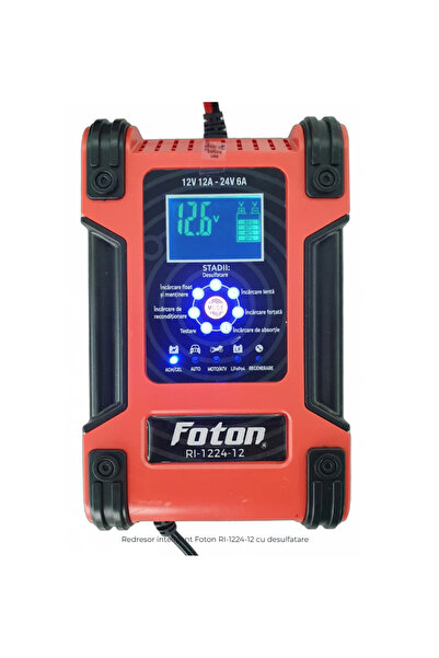 FOTON Redresor inteligent RI-1224-12 cu desulfatare