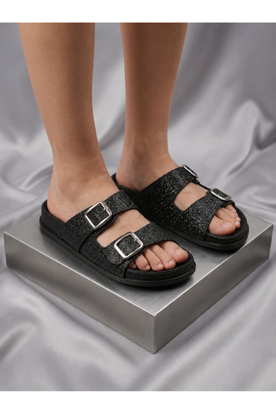 BURAK ALDAY SHOES شباشب نسائية مضيئة