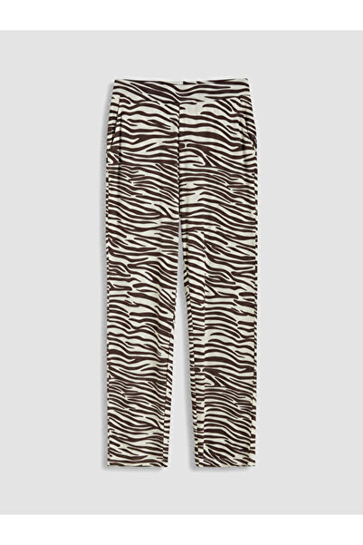 LC Waikiki RMZ GİYİM RAZLIČITE ženske pantalone sa zebrastim vezom i vezicama...