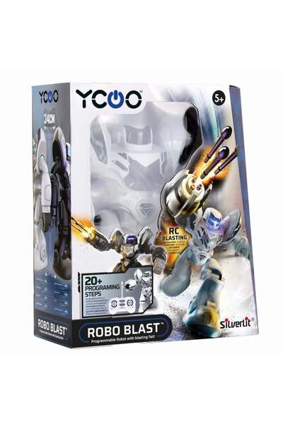 Silverlit Robot interactiv, Silverlit, Ycoo, Robo Blast, Alb