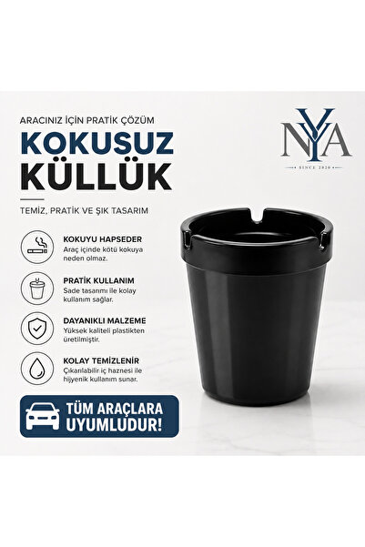 At İçine Sönsün Kokusuz Oto Küllük