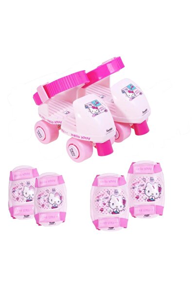 Rising Sports Set patine cu rotile si protectii, Rising Sports, Hello Kitty, ...
