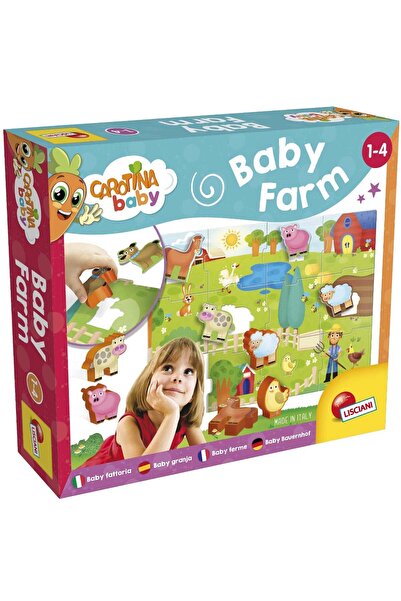 Lisciani Puzzle baby, Lisciani, La ferma, 12 piese