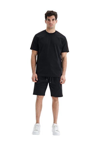 Arma Ar-Ma Men's Shorts, Unprinted, Basic, Drawstring Closure, 2 Side Pockets...