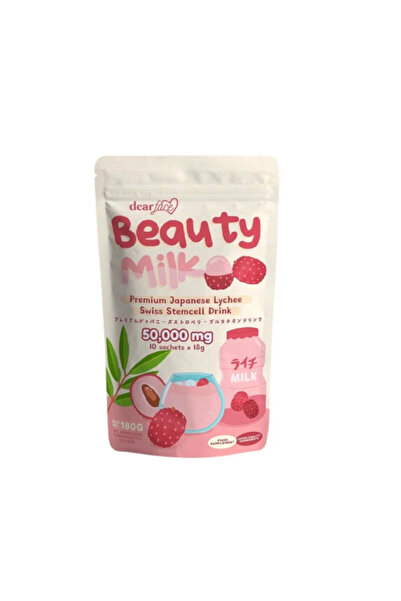 Face Dear Beauty Milk Premium Japanese Lychee Drink – 180 g (18 g x 10)