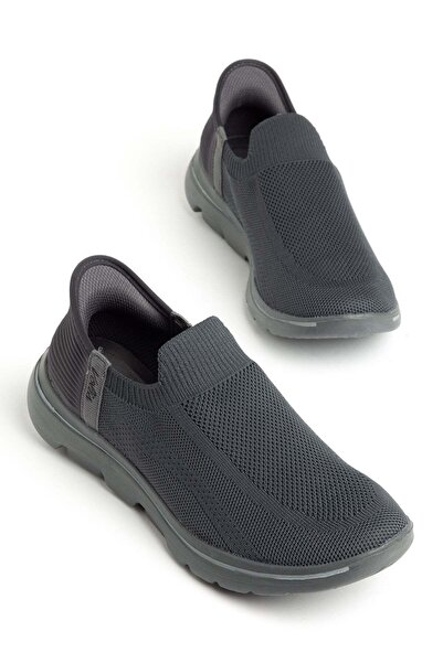 Dilimler Ayakkabı Men's Laceless Sports Shoes with Smoked Heel Support Anorak...