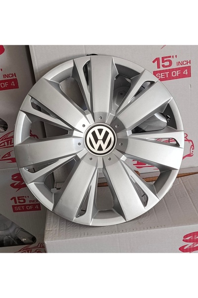 Universal 15 inç Volkswagen Polo / Golf / Jetta / Bora Uyumlu Jant Kapağı 4'l...