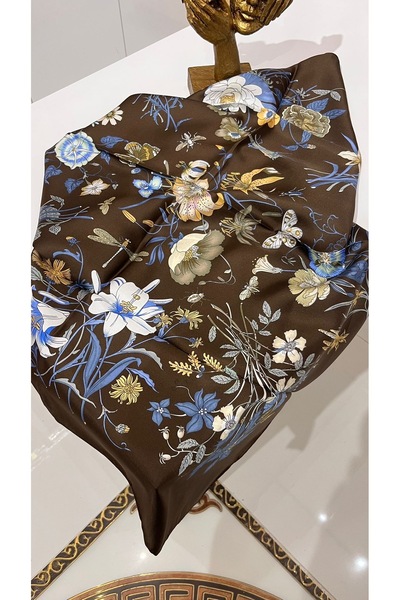 EB SCARF Imported Twill Silk Scarf