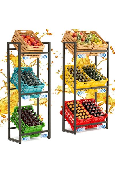 OEM Raft glisant pentru lăzi cu băuturi, pentru 3-6 lăzi, negru, 30x140 cm