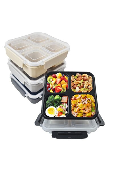 OEM Cutie de prânz Lunchbox Bento cu compartimente, recipient pentru mic deju...