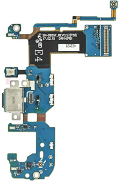 Samsung Καλώδιο Flex με θύρα φόρτισης σε μαύρο χρώμα για Galaxy S8+