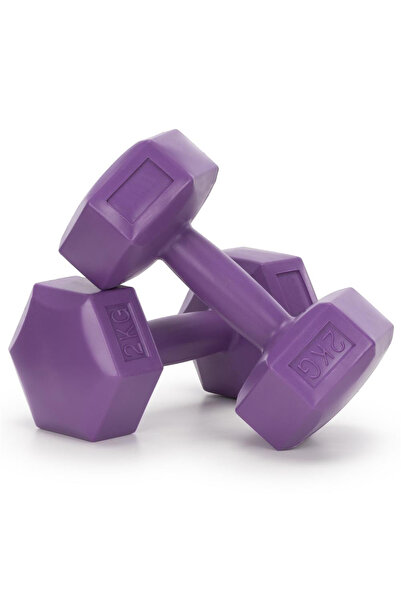 OEM Hex Fitness Комплект дъмбели (горна и долна част) 2 × 2 кг – 4 кг общо те...