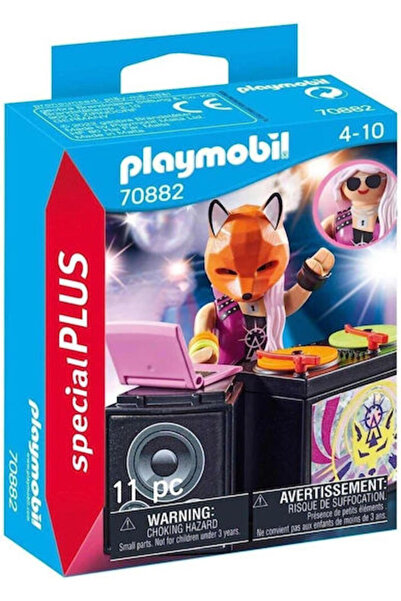 Playmobil Ειδικό DJ Plus με πικάπ για παιδιά 4-10 ετών Κωδικός: 70882