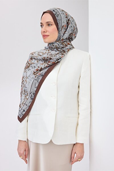 Silk Home Urban Hours Linora Brown Mayda Shawl