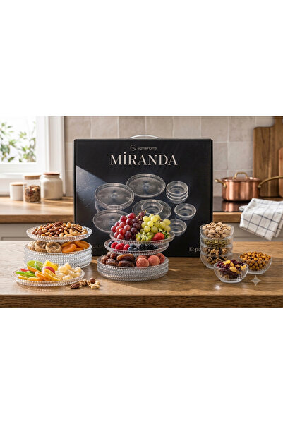 Ucuzuna Bak Miranda Sunum Seti 16+10cm 12pcs