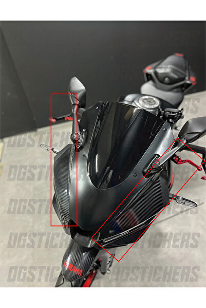 Home YAMAHA R25 2O25-2026 UYUMLU CARBON STİCKER SET