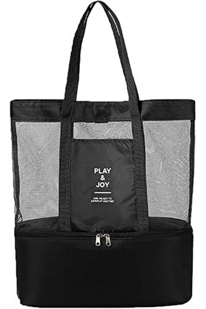 Arabest 2-in-1 Waterproof Swimsuit Storage Bag, Cooler Compartment Large Mesh...