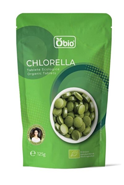 OBİO Chlorella tablete bio 125g