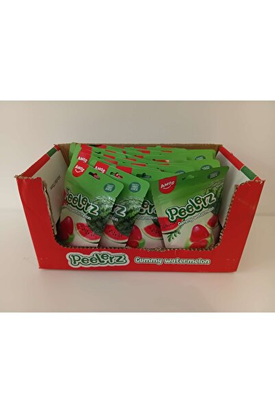 Amos Peelerz Gummy Watermelon 65g x 24 bucati