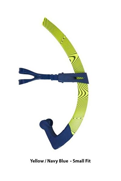 Aqua Sphere AQUASPHERE Phelps Focus Swimming Snorkel Yellow Navy Blue