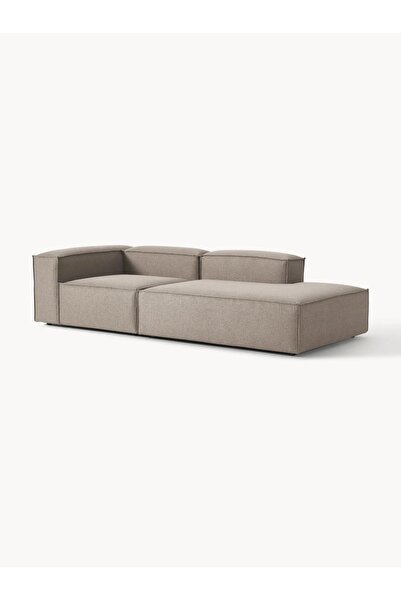 S Home Design Concept Frida Mini Dinlenme Puf Kanepe Köşe, Sağ Köşe, Keten Vi...