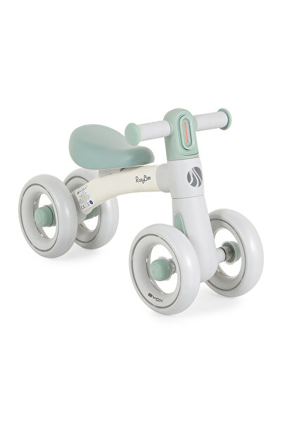 byox Bicicleta de echilibru cu 4 roti RollyBoo, cu iluminare LED in ghidon, t...