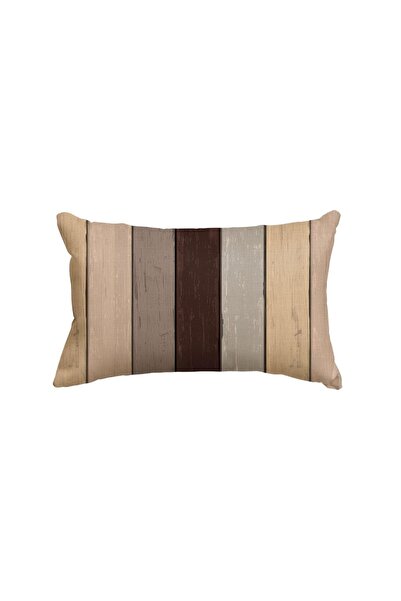 OEM Fashion Brown Planks Antique Old Rustic Wood Spring Cushion Cover, 30x50 ...