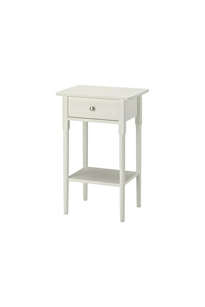 IKEA BLASTASEN Komodin Beyaz, Şık ve Pratik Depolama Çözümü (50x37x76 cm)