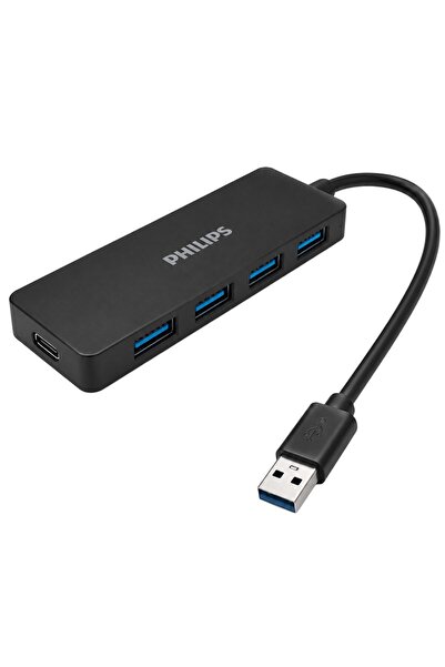 Philips SWR1603C/93 USB-C 3.0 to 4 Port USB 3.0 Hub Çoklayıcı