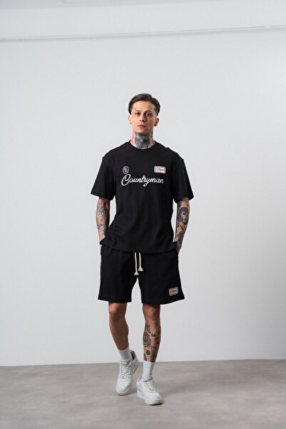 Respire Set Countryman Regular Fit Negru