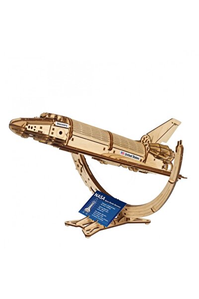 Ugears 3D Παζλ, Διαστημικό Λεωφορείο NASA Discovery, Ugears, ξύλο, 315 κομμάτια