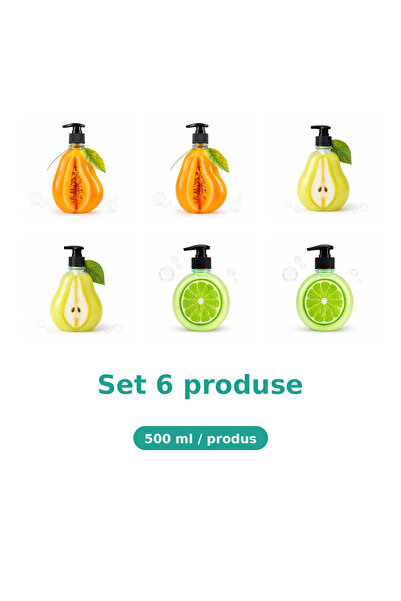 Tasty Set 6 Produse Tasty, Mix 2x Pepene Galben, 2x Pere, 2x Lime