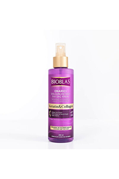 Bioblas Sıvı Saç Kremi Kolajen Keratin Dolgunlaştırıcı 200 ml