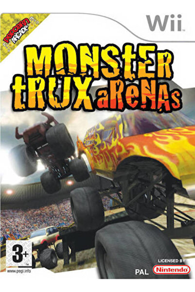 Nintendo Παιχνίδι Wii Monster Trux Arenas (Μεταχειρισμένο)