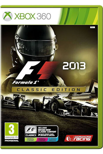 CODEMASTERS F1 2013 Classics Edition XBOX 360 Παιχνίδι (Μεταχειρισμένο)