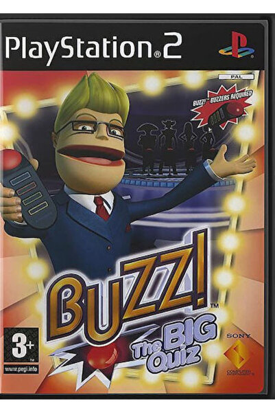 Sony Buzz! Το Μεγάλο Κουίζ Αγγλική Έκδοση PS2 Παιχνίδι PS2 (Μεταχειρισμένο)