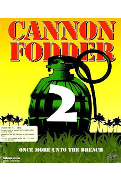 OEM Cannon Fodder 2 Amiga Παιχνίδι (Μεταχειρισμένο)