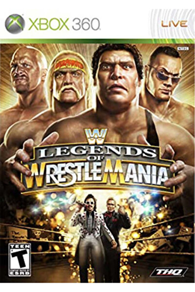Studio WWE Legends Of Wrestlemania Παιχνίδι XBOX 360 (Μεταχειρισμένο)