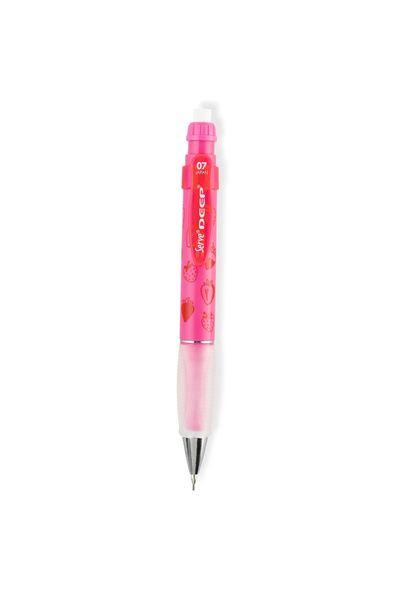 Serve Deep Meknik Kurşun Kalem 0.7 Mm Versatil Kalem Fosforlu Pembe Çilek Sv-...
