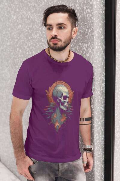 iLovePrints Abstract Skull Art Tshirt