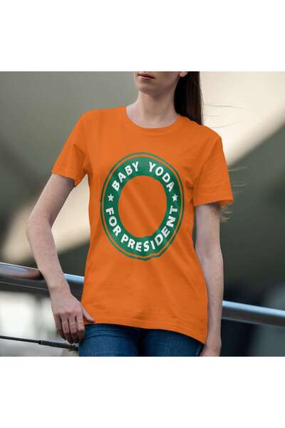 iLovePrints Baby Yoda for President Tshirt