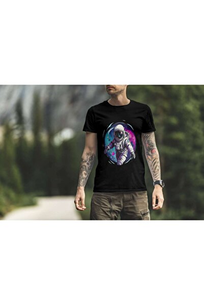 iLovePrints Astronaut in Space Tshirt