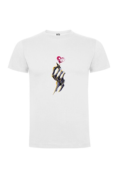iLovePrints Skeleton Love Staff Tshirt