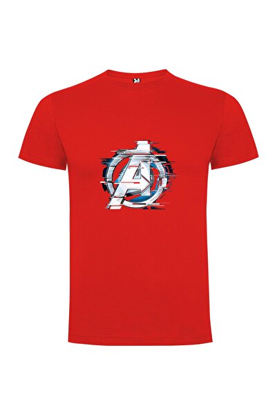 iLovePrints Marvel in Black & Red Tshirt