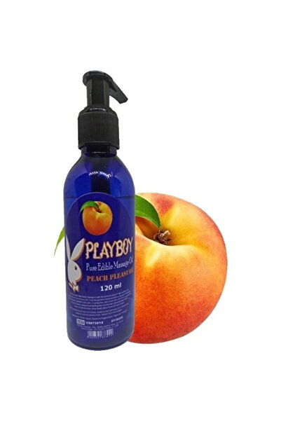 Generic Brand Playboy Strawberry and Peach Flavored Massage Oil