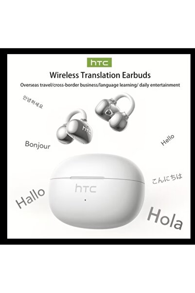 HTC Bluetooth kulaklık Dil çevirici NE 55 – Otomatik akıllı çeviri asistanı, ...