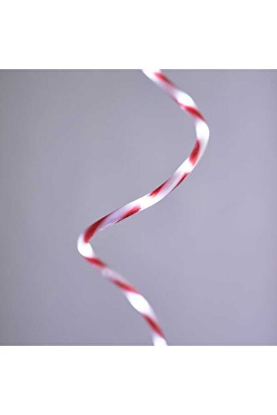 Generic Φωτοσωλήνας Άσπρη και Κόκκινη (Καραμέλα) blister LED 5m, δικάναλος, 8...