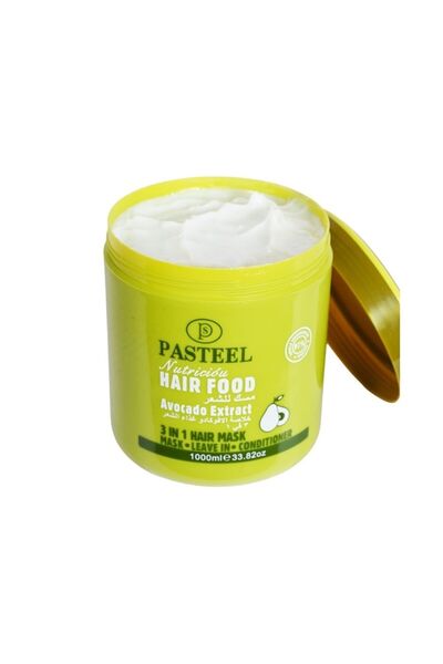 pasteel ماسك شعر باستيل 3 في 1 بخلاصة الأفوكادو - 1000 مل | Hair Food