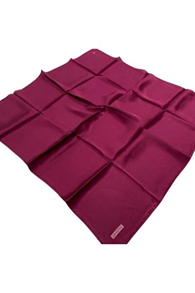 Armine Ist Dark Fuchsia Solid Color Sura Silk Scarf